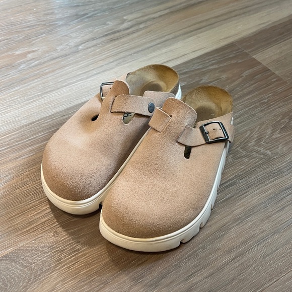 Birkenstock x Free People Boston chunky platform clogs - Picture 5 of 13